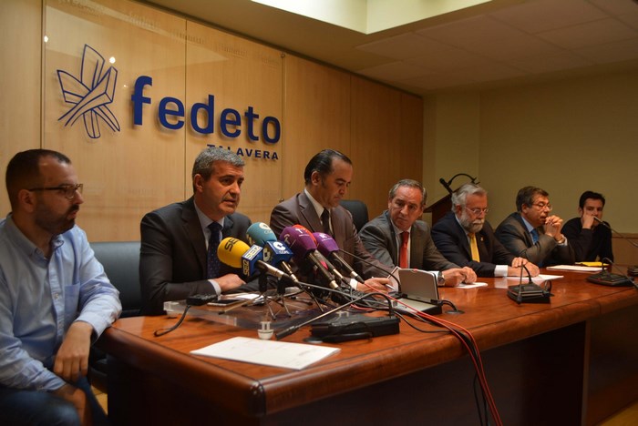 Álvaro Gutiérrez en la primera reunión del Plan Especial por Talavera y comarca