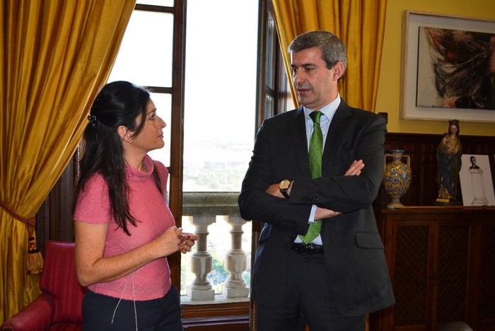 Álvaro Gutiérrez y Carla Avilés