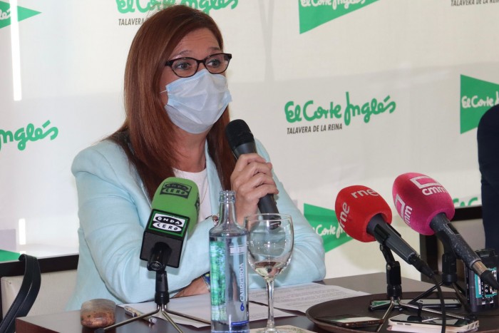 María Jesús Pérez durante su intervención