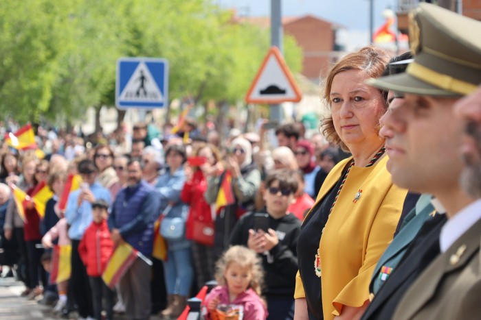 La presidenta de la Diputación de Toledo preside los actos de la Guardia Real en Mocejón