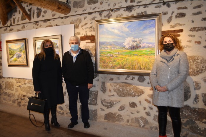 Inauguración exposición José Morán en Melque