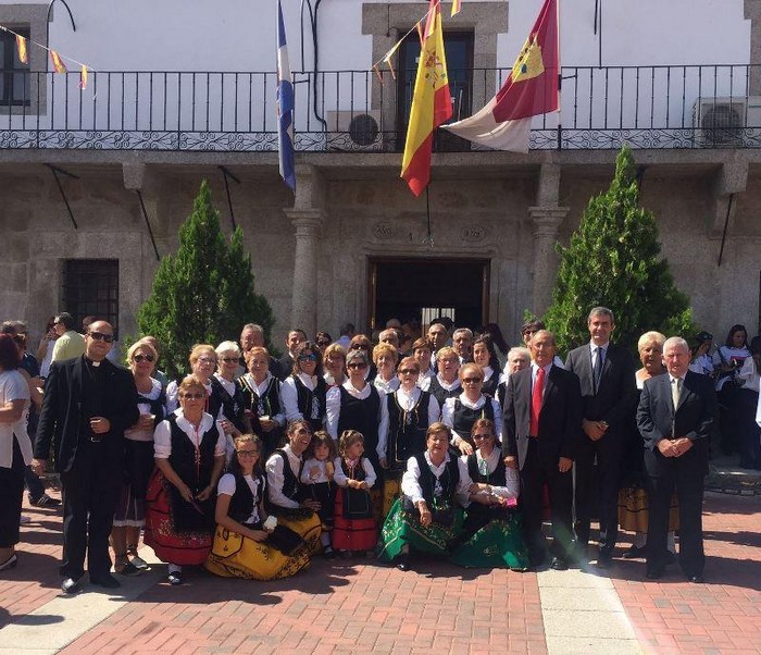 Imagen de Álvaro Gutiérrez en las fiestas de Paredes de Escalona