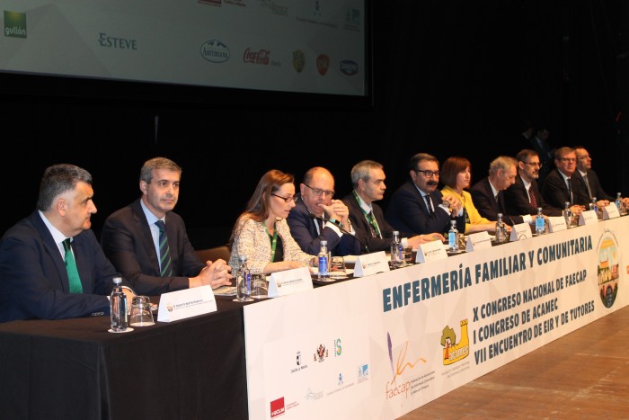 Imagen de Álvaro Gutiérrez en el acto de inauguración de X Congreso Nacional de FAECAP