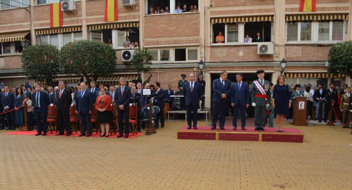 Imagen de Álvaro Gutiérrez en los actos dela Patrona de la Guardia Civil