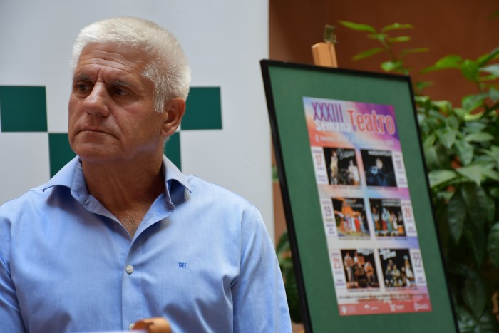 Imagen de Manuel Galán. Presentación XXXIII Semana de teatro de Sonseca