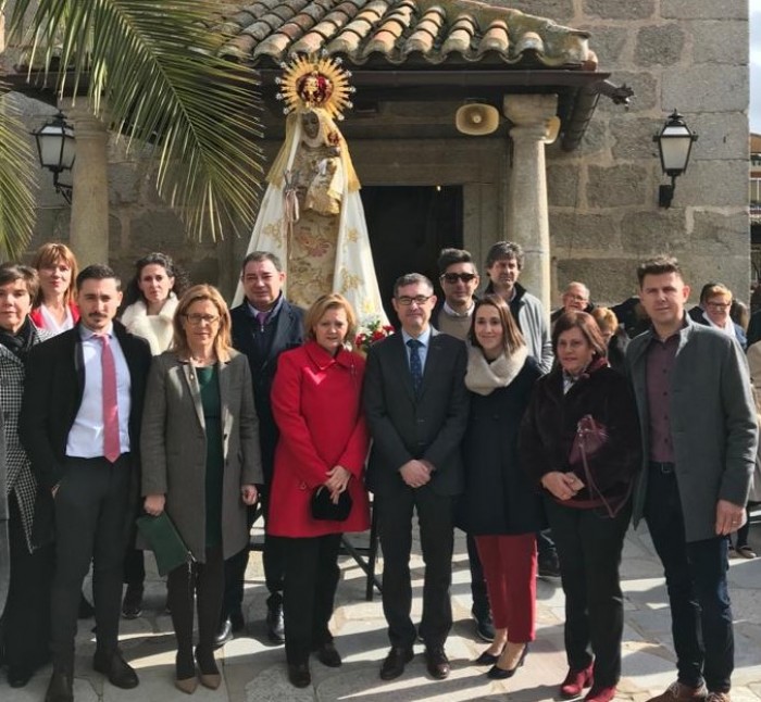 Imagen de Fernando Muñoz y Jose Ruiz en las fiestas de la Encamisada de Menasalbas