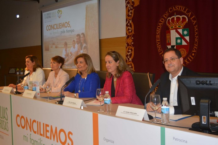 Imagen de Tomás Villarrubia en la inauguración del Congreso de Familias Numerosas en Toledo