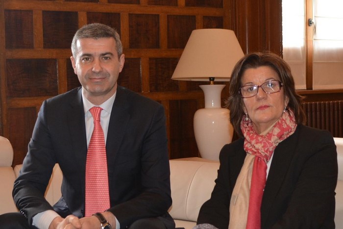 Álvaro Gutiérrez y Mª Ángeles Martínez, en una foto de archivo