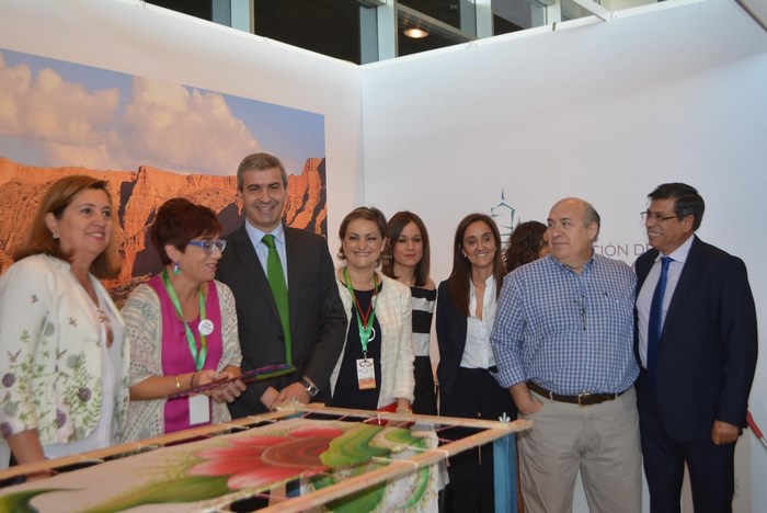 Álvaro Gutiérrez con Javier Nicolás, Ana Samper, Rosa Ana Rodríguez y Roberto Perea