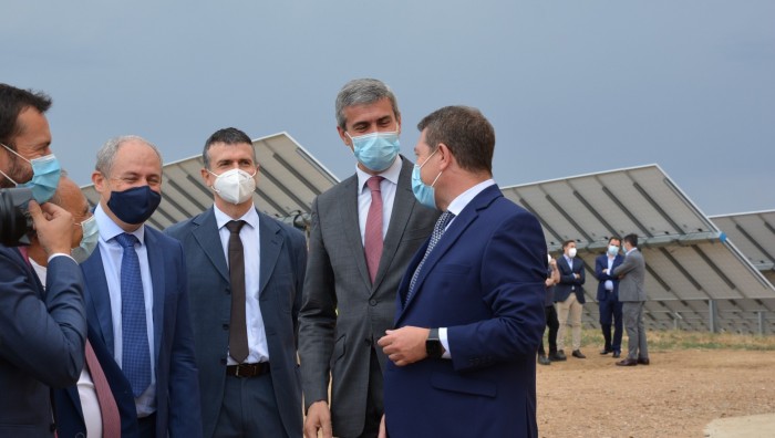 Álvaro Gutiérrez foto planta fotovoltaica Novés
