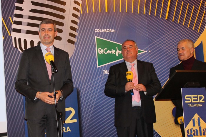 Imagen de Álvaro Gutiérrez en los Premios Ser Talavera