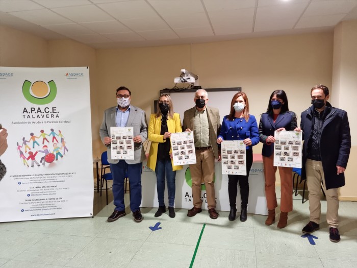 María Jesús Pérez en la presentación de los calendarios