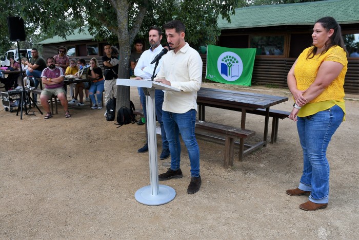 Imagen de José Ruiz interviene en el acto