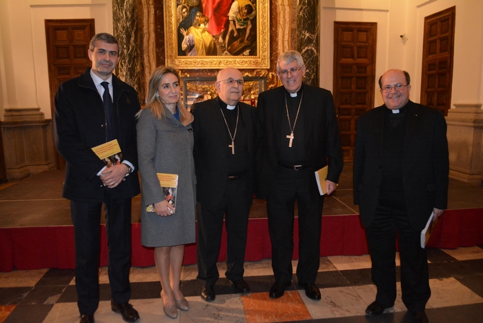 Imagen de Álvaro Gutiérrez en la presentación de libro sobre Arzobispo de Toledo de Ángel Fernández