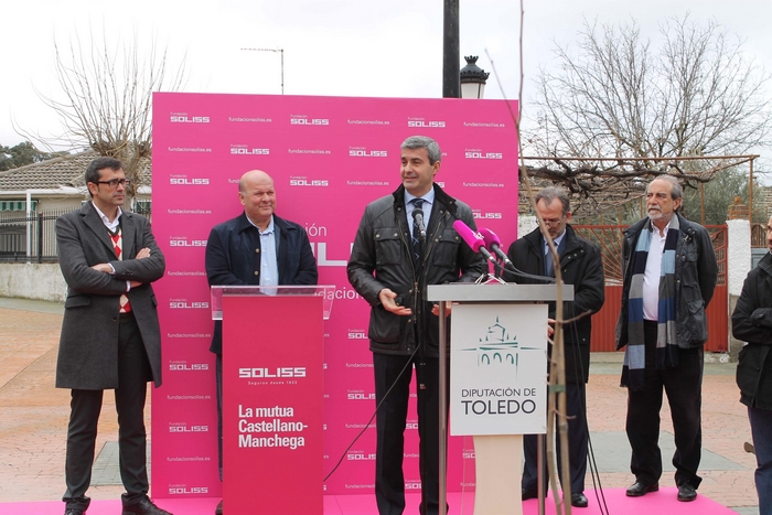 Álvaro Gutiérrez durante el acto celebrado en Cardiel de los Montes