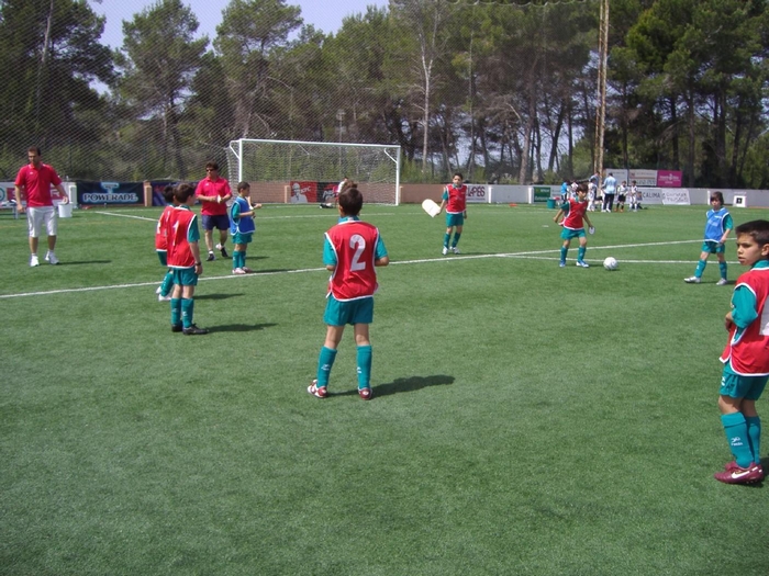 Foto de archivo de Escuelas de perfeccionamiento de fútbol
