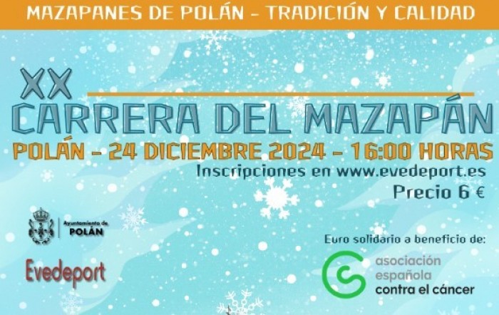 Imagen de Cartel XX Carrera del Mazapán de Polán