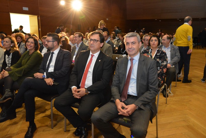 Imagen de Un momento del acto en el Palacio de Congresos 