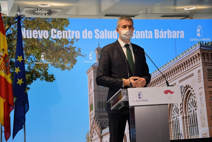 Álvaro Gutiérrez en un momento de su intervención
