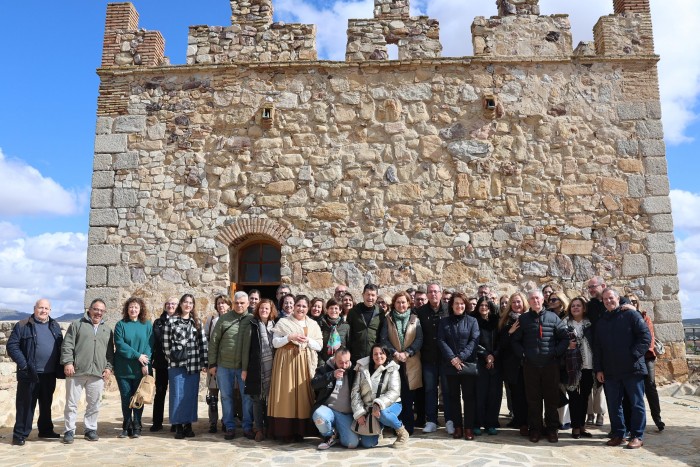 Imagen de Cedillo en el castillo de Manzaneque