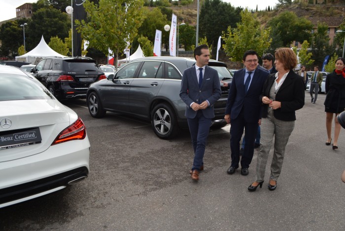 Imagen de Jaime Corregidor visitando la Feria