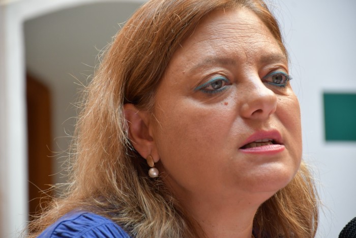 Imagen de Victoria Martín. Presentación XXXIII Semana de teatro de Sonseca