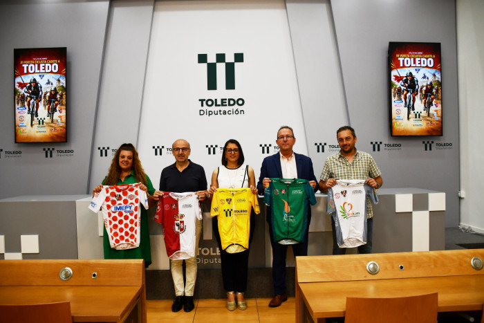 Presentación en Diputación de III Vuelta Ciclista cadete a Toledo