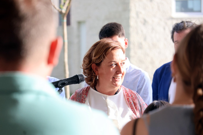 La presidenta Cedillo inaugura la nueva piscina municipal de Cobeja