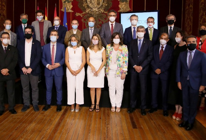 Imagen de Representantes institucionales y de empresas de economía social