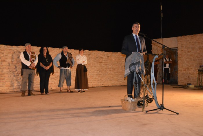 Álvaro Gutiérrez durante el discurso inaugural