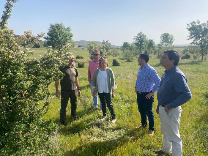 Imagen de Visita de Marina García a equipamientos ambientales