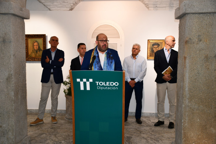 Inauguración exposición de Guerrero Malagón en San Clemente