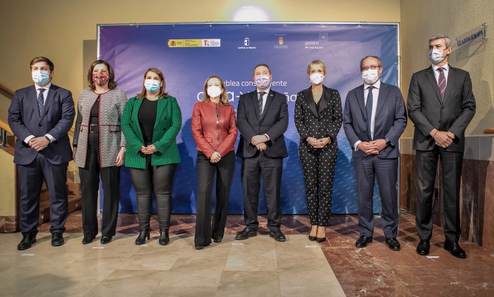 Minutos antes de iniciarse la Asamblea constituyente de la Asociación Gaia-X España