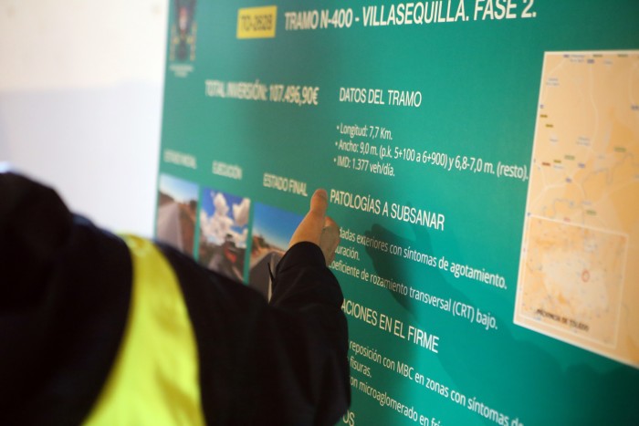 Imagen de La Diputación de Toledo destina cerca de 1 millón de euros a la mejora de dos carreteras