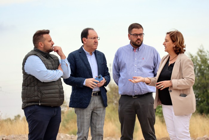 Imagen de Cedillo, Guerrero y Díaz en el Punto LImpio de Burguillos