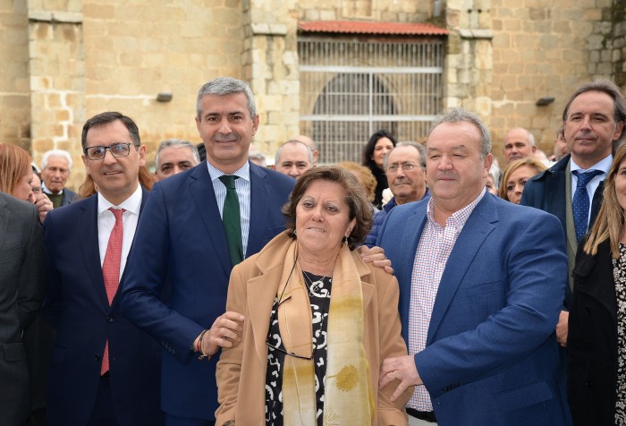 Imagen de Álvaro Gutiérrez en la inauguración del Auditorio Pedro Pablo Crespo de Almorox