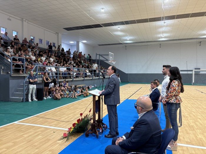 Imagen de 12092025 Guerrero inauguración Pabellón Polideportivo de Yepes