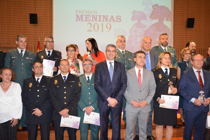 Imagen de Álvaro Gutiérrez en la entrega de los Premios Meninas