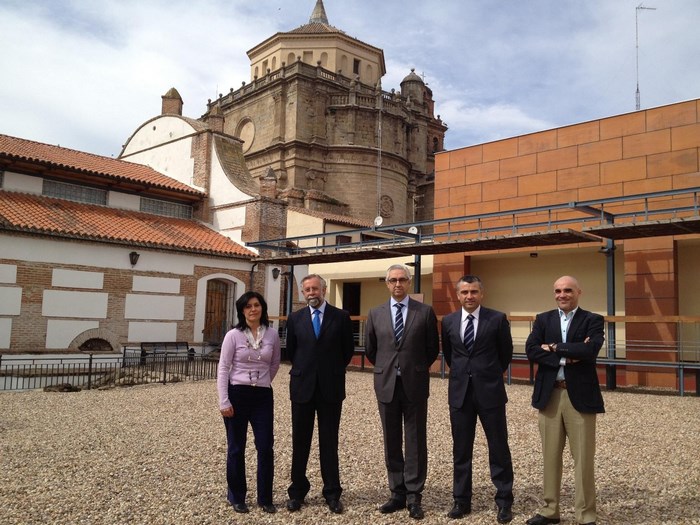 Imagen de Jaime Ramos y Fernando Cabanes en el Museo Etnográfico de Talavera de la Reina