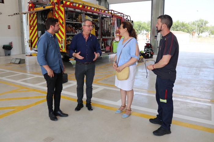 La Diputación de Toledo pone en marcha el Parque de Bomberos de Villarrubia de Santiago