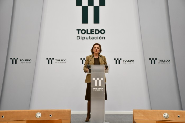 Imagen de Soledad de Frutos en la rueda de prensa