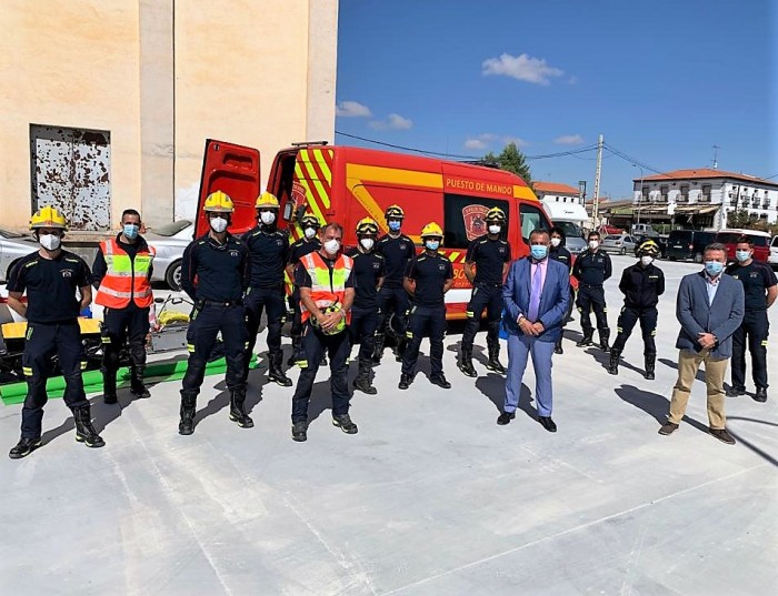 Imagen de Rafael Martín en el centro de formación de Orgaz