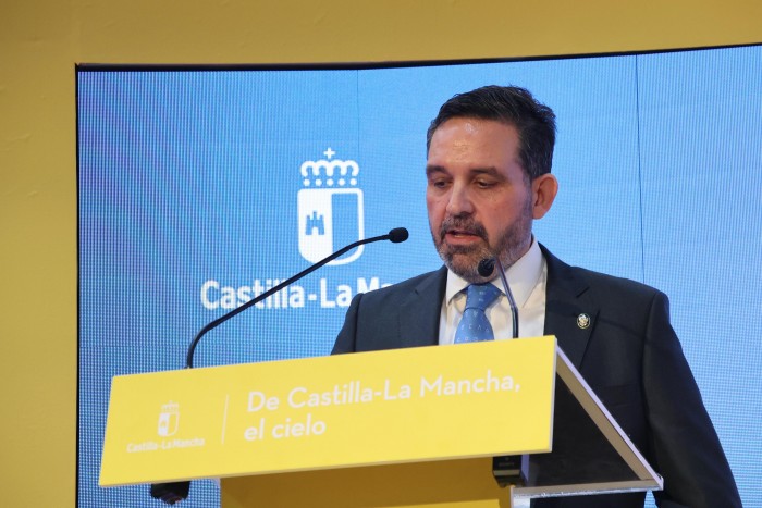 Imagen de  Joaquín Romera en  la presentación de los proyectos