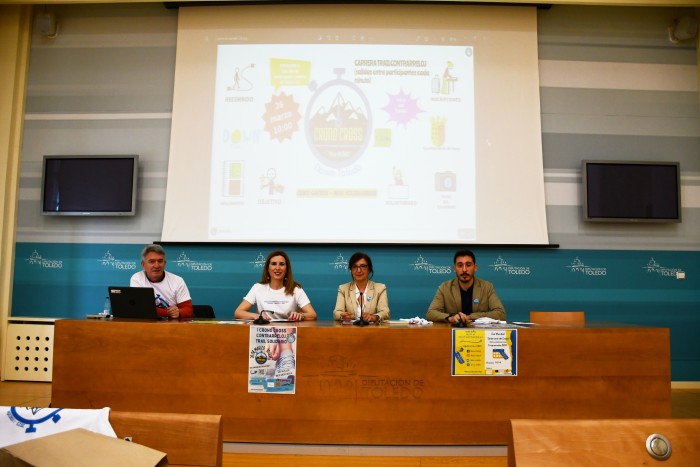 Imagen de Ana Gómez en la presentción de las actividades del Día Mundial del Síndrome de Down