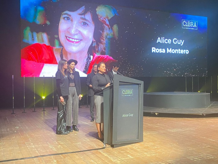 Cristina Cebas interviene en la gala de clausura del CiBRA