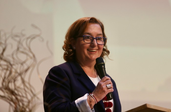 Imagen de Cedillo en la clausura de las jornadas