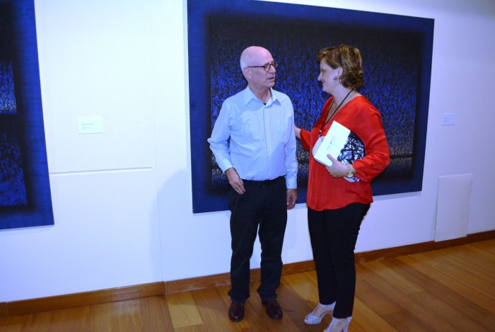 Imagen de María Ángeles García con David Cohn