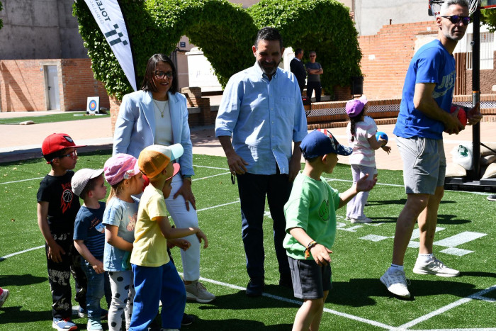 Instalaciones deportivas portátiles en Turleque