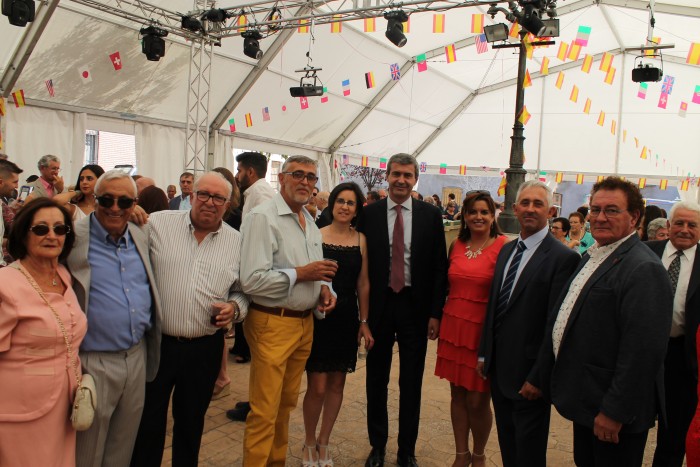 Imagen de Álvaro Gutiérrez en las fiestas de Carmena en honor al Cristo de la Cueva