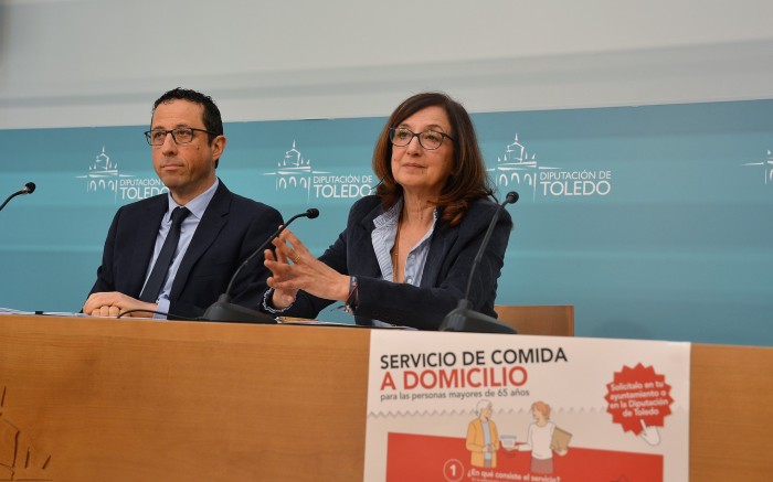 Imagen de Ana Gómez y Francisco Armenta en un momento de la rueda de prensa